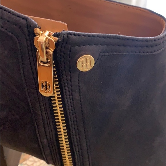 Tommy Hilfiger size 8 ankle boot sandale black - Picture 2 of 5